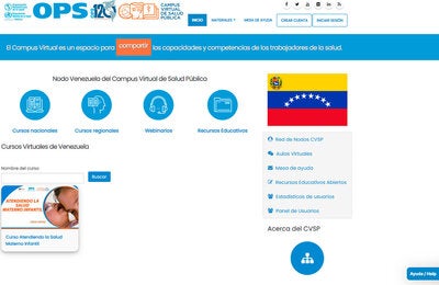 El campus virtual es una herramienta fundamental para la formación del personal sanitario