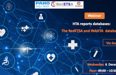 HTA reports databases: the RedETSA and INAHTA databases