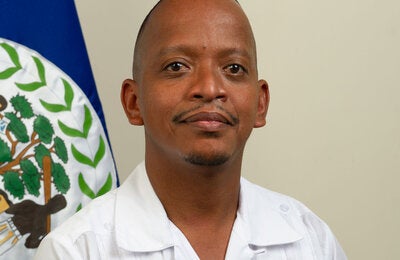 Hon. Kevin Bernard, Minister of the Ministry of Health and Wellness in Belize