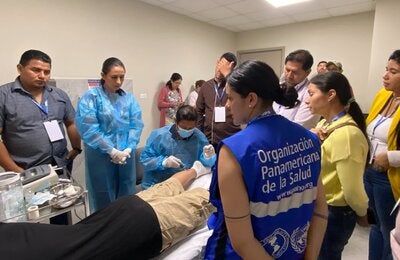 capacitación leishmaniasis ecuador