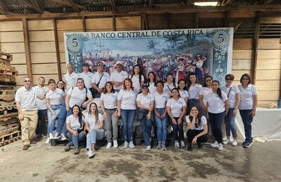 Fotografía del equipo de la OPS/OMS en Costa Rica