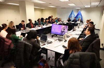 Evento de legislación sobre vacunas