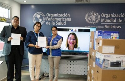 Donación insumos para fortalecer diagnóstico y vigilancia de cáncer