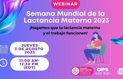 tarjeta webinar lactancia materna
