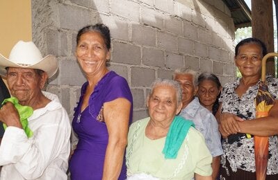 Adultos mayores en Honduras