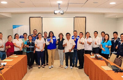 PAHO and the Regional Health Management of Loreto committed to the elimination of trachoma