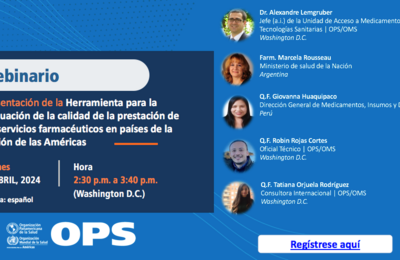 Herramienta para la evaluación de la calidad de la prestación de los servicios farmacéuticos en países de la Región de las Américas