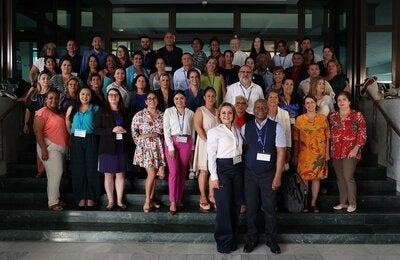Participantes en taller regional sobre Gestión Efectiva de Vacunas