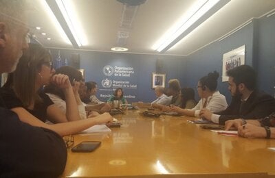 reunión del proyecto