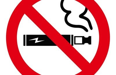 Probição de dispositivos eletrônicos para fumar