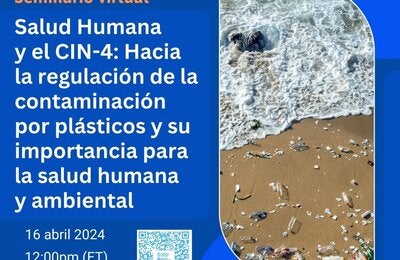 Cartel evento plásticos Canadá