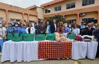 Personal Hospital Enrique Aguilar Cerrato y OPS