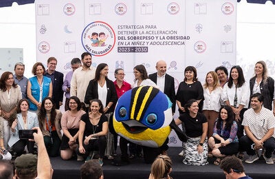 •	OPS/OMS participó como parte de los socios colaboradores de esta estrategia con enfoque multisectorial para construir entornos más saludables y con ello disminuir el aumento del sobrepeso y obesidad a temprana edad para el período 2023-2030