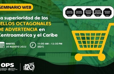 Seminario web - Superioridad de los sellos octagonales de advertencia en Centroamérica y el Caribe 