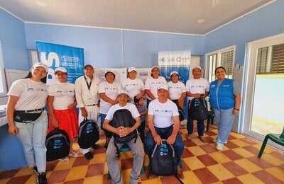 Agentes comunitarios de salud de Dolores Merendón