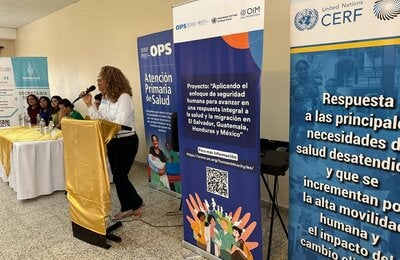 Representante Honduras se dirige a los ESFAM en Danlí