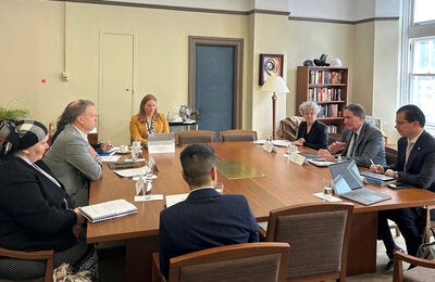 Discussion with Canada’s Health Minister on advancing collaboration to enhance quality of life and health in the Americas.