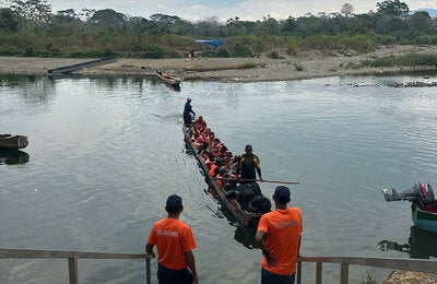 Migración por el tapón del Darién