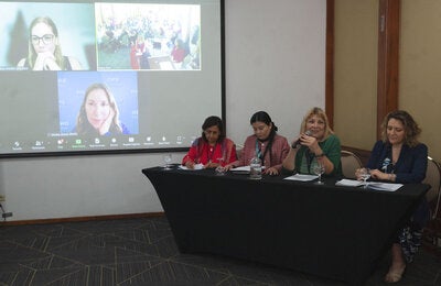 Mesa Directiva Dra. Taller VIH