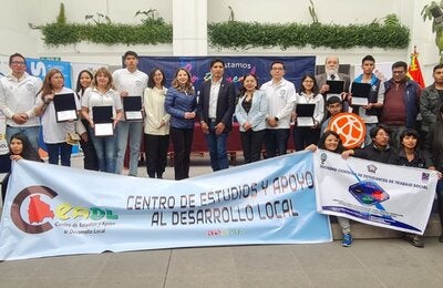 evento día sin tabaco Bolivia