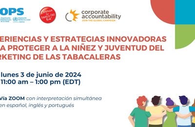 invitación control de tabaco webinar
