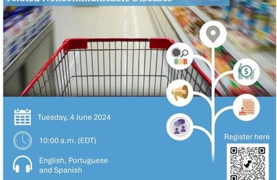 Launch of the Virtual Course on Regulatory Policies to Prevent Obesity and Diet-related Noncommunicable Diseases