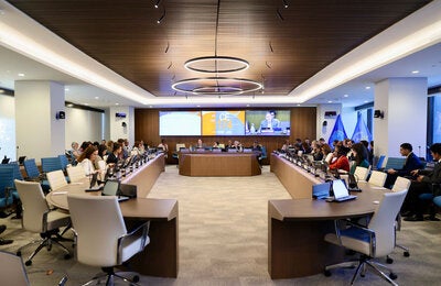 Participants of the 174th Session of the Executive Committee 