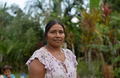 Mujer de la selva del Perú