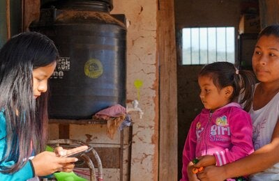 encuesta a familias Camiri