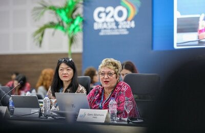 Gerry Eijkemans durante su intervención