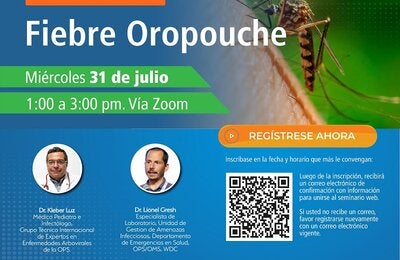 webinario Fiebre Oropouche