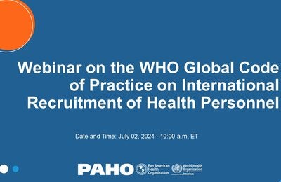 Webinar on the WHO Global Code of Practice on International Recruitment of Health Personnel