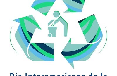 reciclaje persona cubo basura