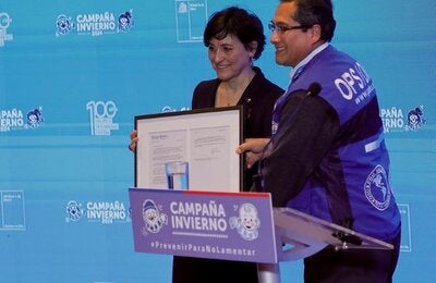 El Representante de OPSOMS Chile 