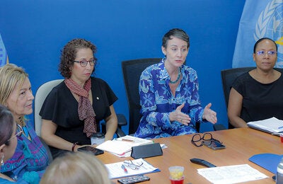 Palabras de la Dra. Ana Rivière Cinnamond, representante de la OPS/OMS Panamá, en el desarrollo del taller preparatorio para elaborar el plan nacional para la eliminación de enfermedades transmisibles y riesgos ambientales 2025-2030