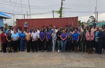 Mr Peter Burgess, far right. 