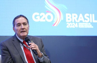 Dr. Jarbas Barbosa at the G20 in Brazil