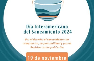 Cartel del Dia Interamericano del Saneamiento