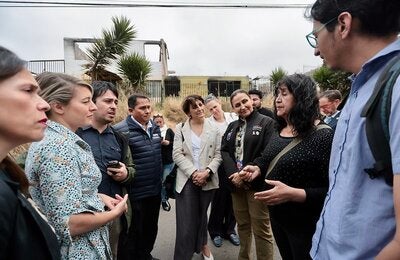 El objetivo de la visita fue observar los progresos en la implementación de los fondos donados por Canadá a OPS/OMS Chile destinados a la respuesta y rehabilitación de las comunidades afectadas por los incendios forestales del 2 y 3 de febrero de 2024.