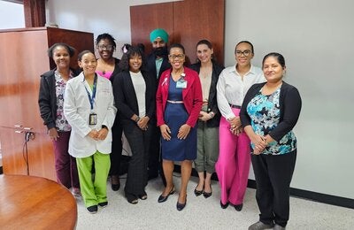 BVI and PAHO team photo