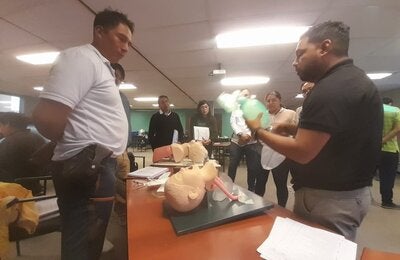 entrenamiento emergencias