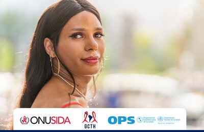 Header del evento: En el marco del Día de la Memoria Trans  Día de los Derechos Humanos y Día Mundial del SIDA: “Sigamos el camino de los derechos”  “Mejorando los servicios integrales de salud para mujeres trans”  “Experiencias de trabajo comunitario”