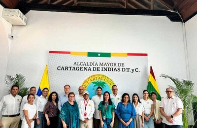 Misión de la OMS/OPS con la Alcaldía de Cartagena