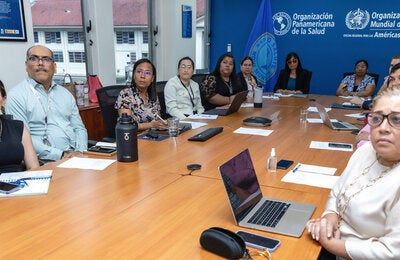 Fotografía grupal de los participantes de la primera reunión para la implementación de la Clasificación Internacional de Enfermedades (CIE-11)