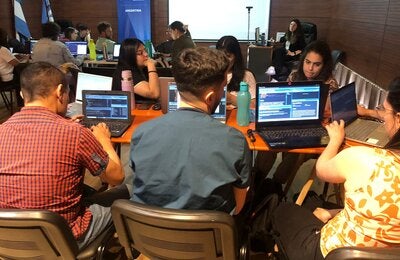 Foto de un momento del taller