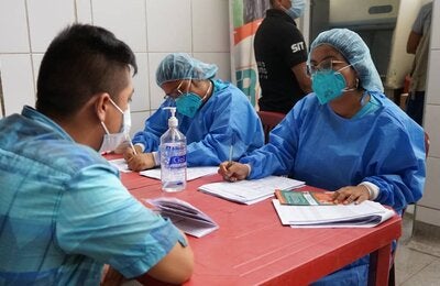 preparing for tuberculosis testing