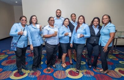 Facilitators and participants at the High-level meeting to Address Environmental Determinants of Health in Trinidad and Tobago using a Healthy Cities, Municipalities and Communities Approach