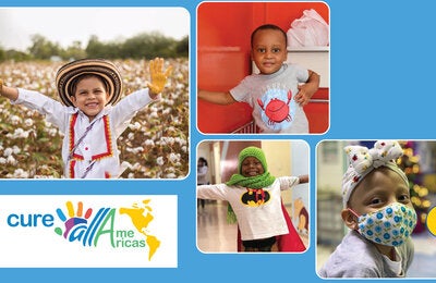 Fotos varias de ninos que han sufrido de cáncer