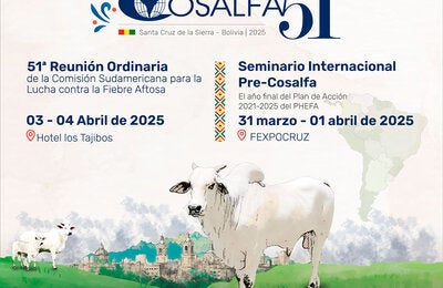 51 Reunión Ordinaria de la COSALFA 51, Santa Cruz, Bolivia