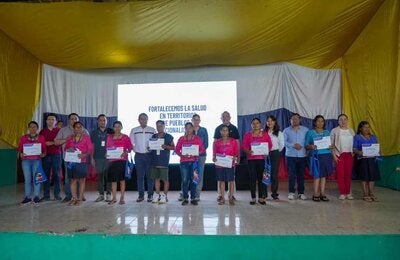 Evento de certificación y reconocimiento de parteros y parteras en la Amazonía